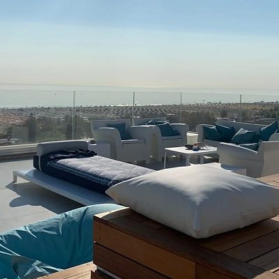 Vista panoramica dall'attico